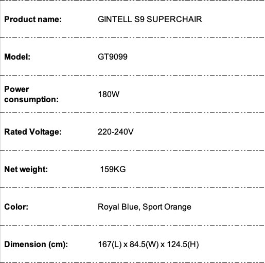 S9 SUPERCHAIR